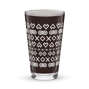 Sklenený pohár Čičmany